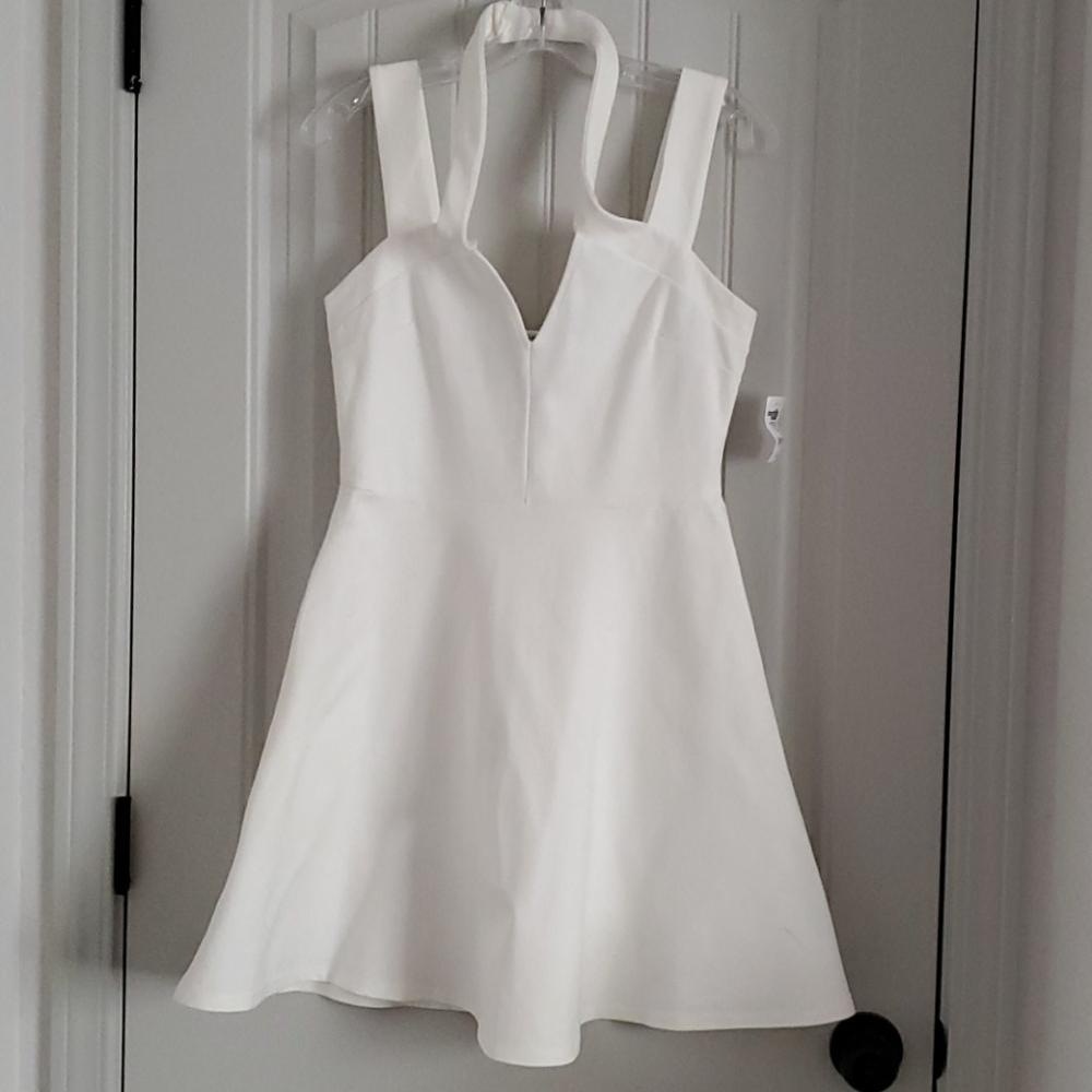 Charlotte Russe White Dress- Large